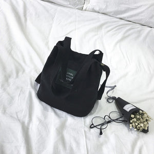 Small Top-handle Bags Women Handbags Canvas