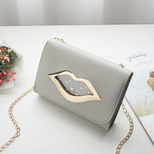 Load image into Gallery viewer, Fashion Big Lips Shoulder Bag for Women 2019 Shiny
