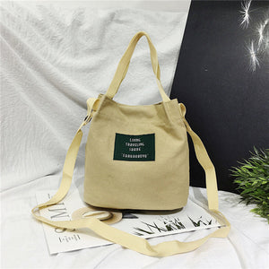 Small Top-handle Bags Women Handbags Canvas